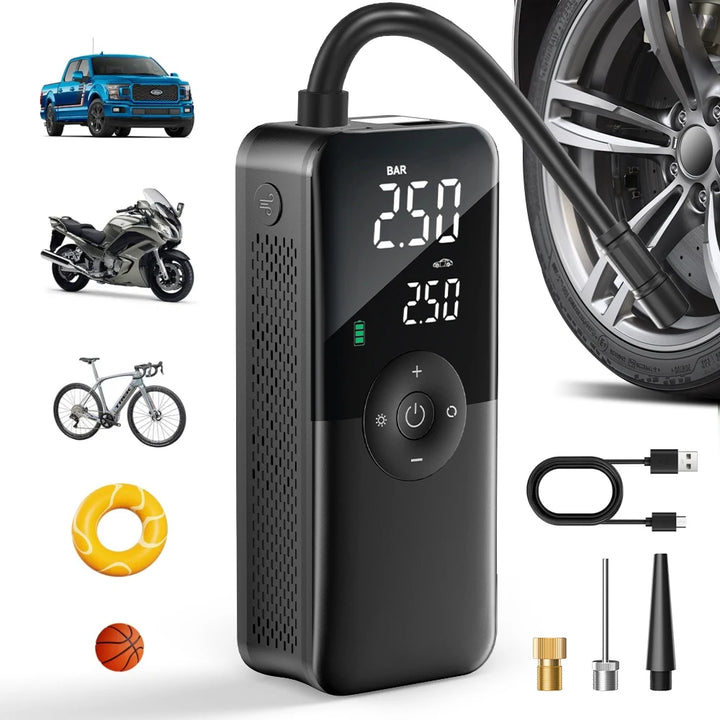 CARSUN Rechargeable Portable Tire Inflator